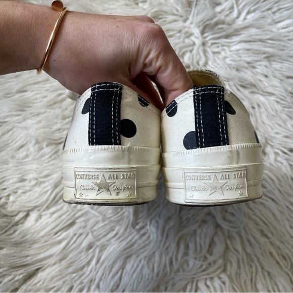 Converse x Comme Des Garcons Play Chuck 70 OX Low Top Sneakers Unisex W 7 M 5 - Picture 9 of 12